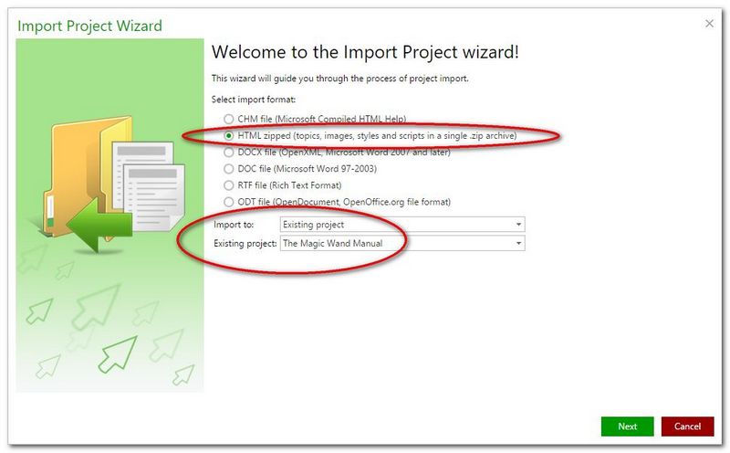 Import from Google Docs to ClickHelp