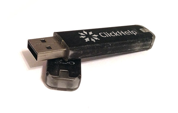 ClickHelp flash drive
