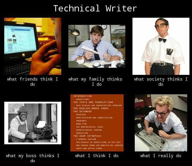 How people see technical writers